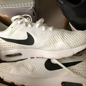 Boys white Nike sneakers size 7